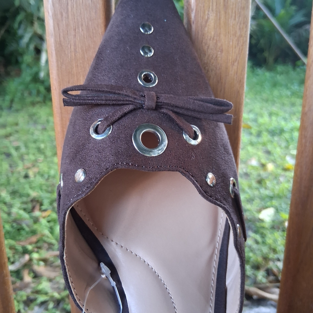 Time and Tru Dark Brown Women's Heels - Picture 7 of 7